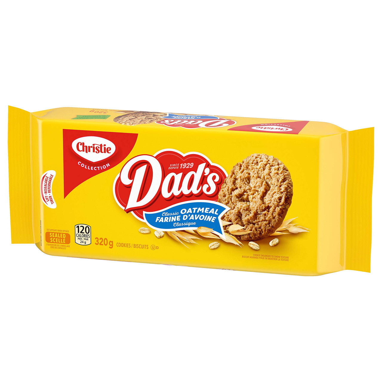 Dad's Oatmeal Original Cookies, 320g/11.3 oz. {Imported from Canada}